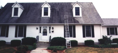Pressureless Roof Cleaning