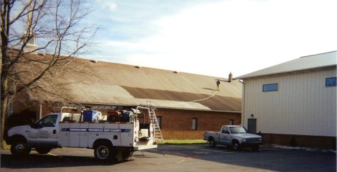 Pressureless Roof Cleaning